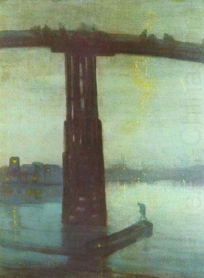 James Abbott Mcneill Whistler Nocturne china oil painting image